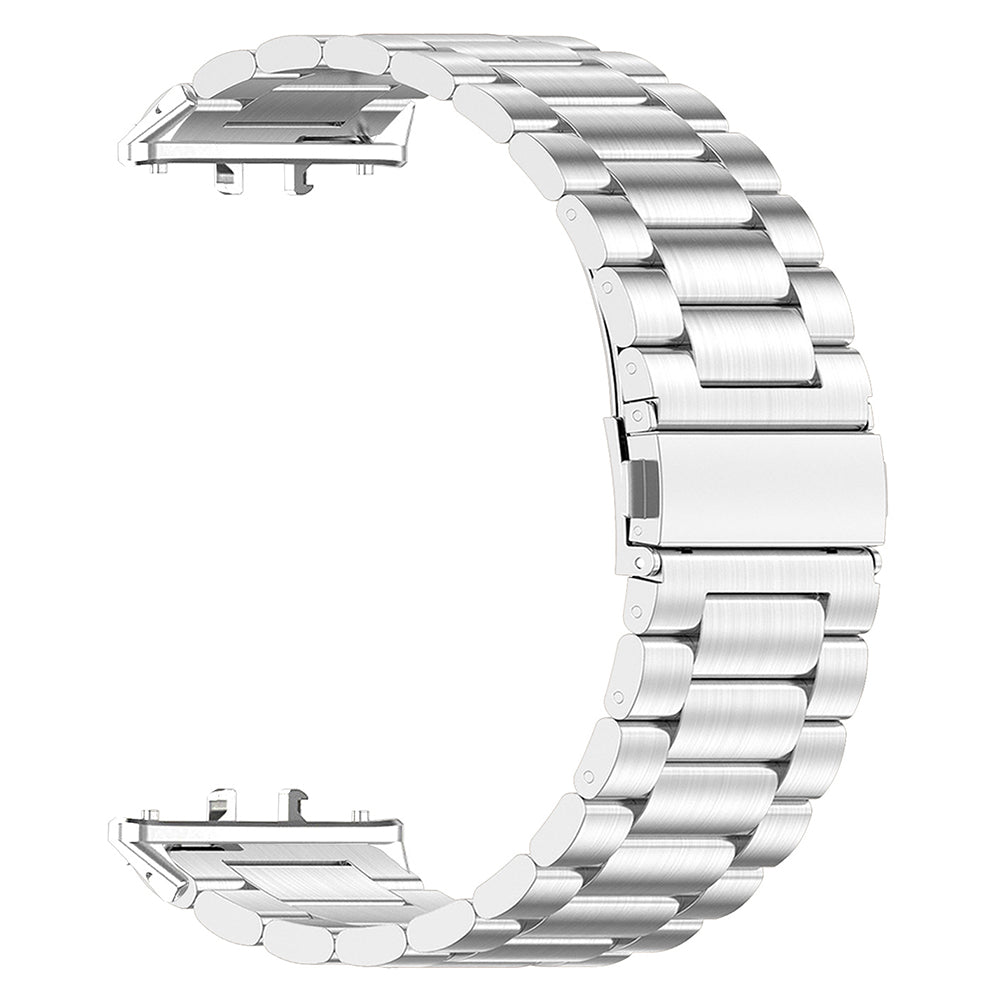 For Samsung Galaxy Fit3 Replacement Strap Quick Release Stainless Steel Watch Band, Silver For Samsung Galaxy Fit3 Replacement Strap Quick Release Stainless Steel Watch Band, Silver